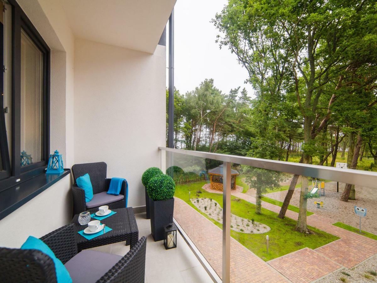 尤斯托尼莫斯基Apartament Turkusowy公寓 外观 照片