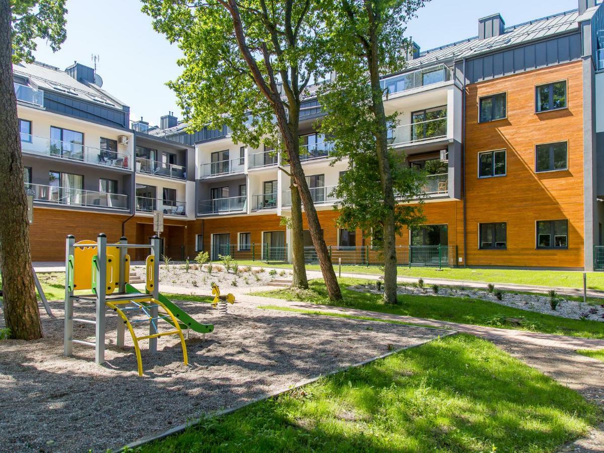尤斯托尼莫斯基Apartament Turkusowy公寓 外观 照片