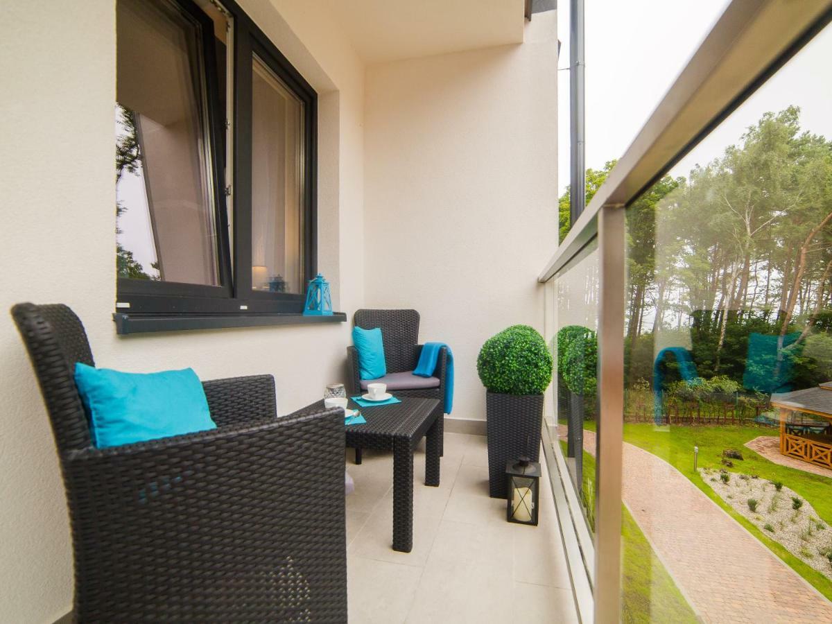 尤斯托尼莫斯基Apartament Turkusowy公寓 外观 照片