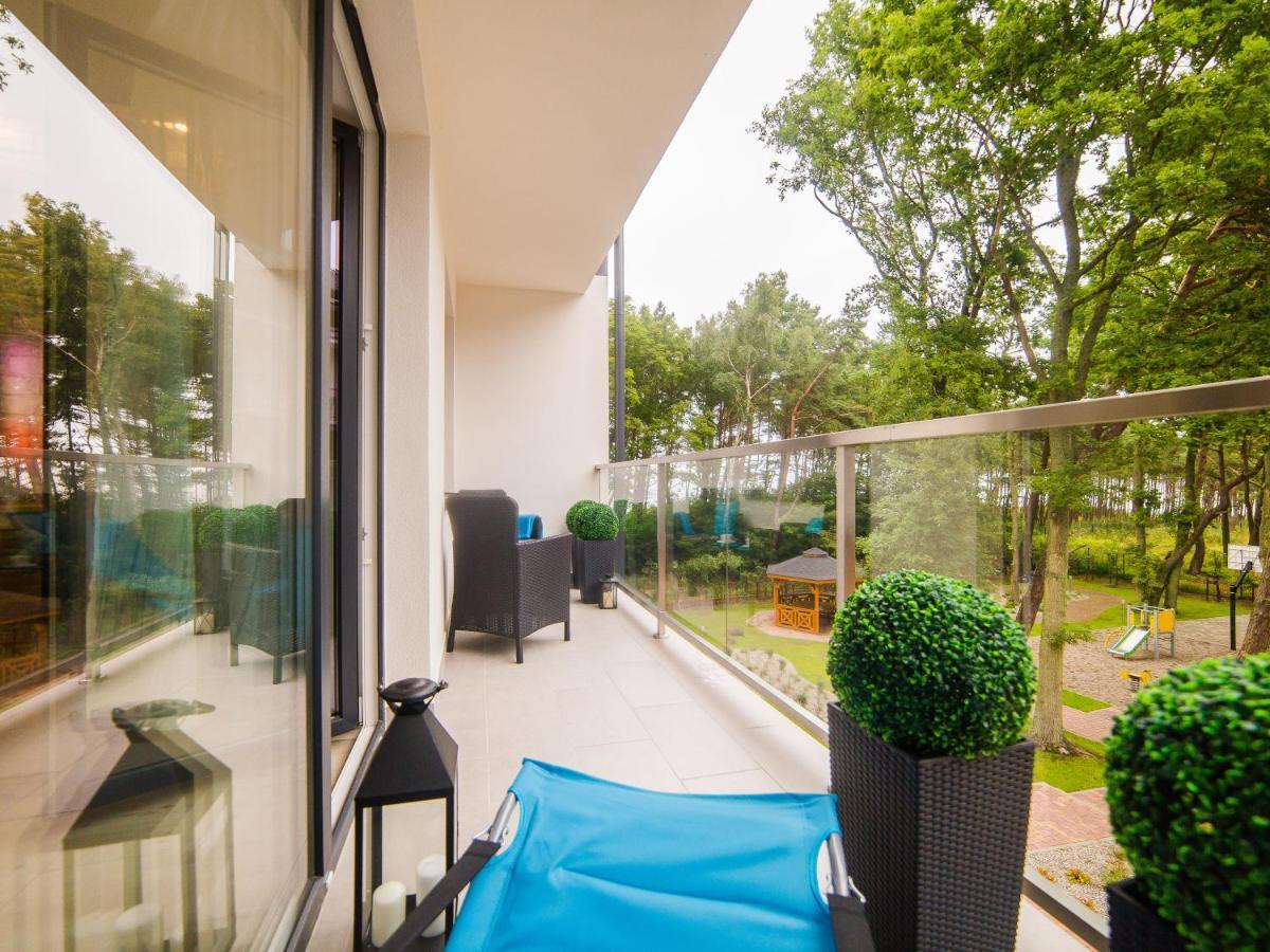 尤斯托尼莫斯基Apartament Turkusowy公寓 外观 照片